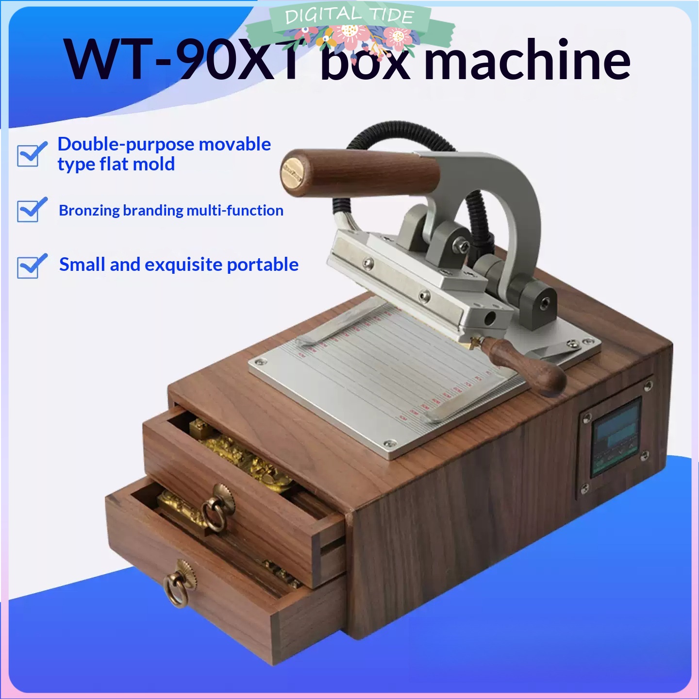 Foil Transfer Machine - Leather Hot Foil Stamping Embossing Machine
