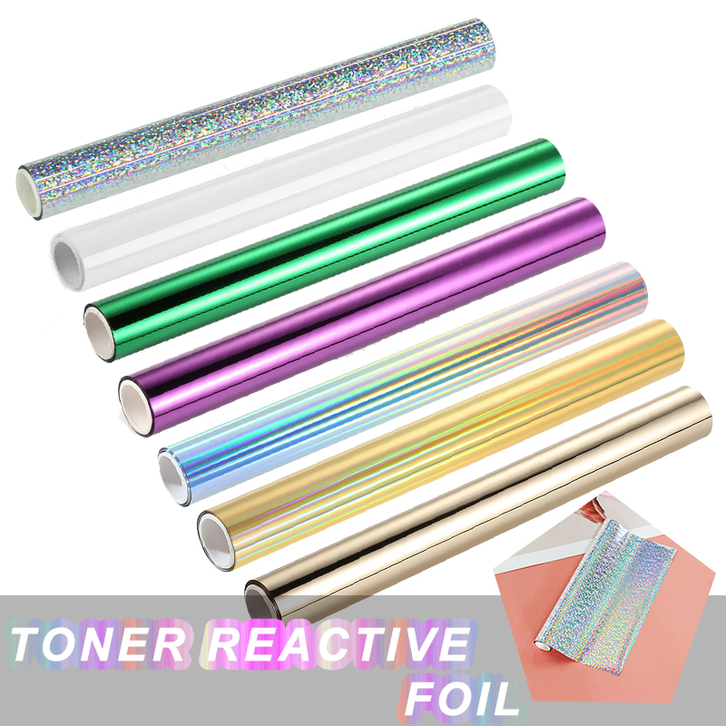 Foil Transfer Machine - 19.3cmx5m New Toner Reactive Foil by