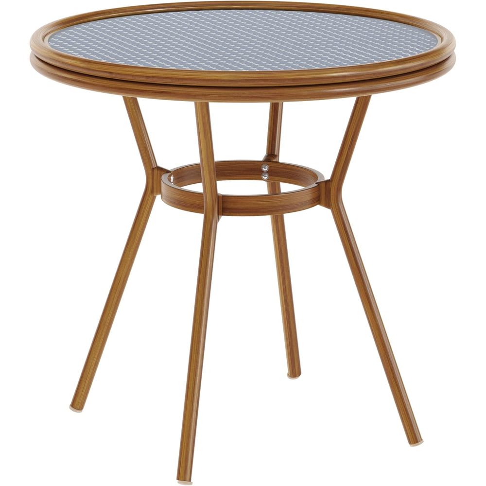 Commercial Printing Usa - Commercial Bistro Table with Tempered Glass