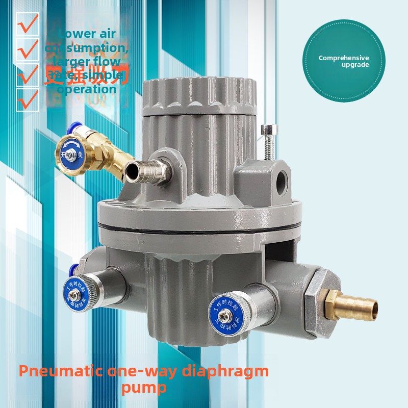 Commercial Printing Ink - Pneumatic One-Way Diaphragm Pump Qmj-2002 Corrosion-Resistant