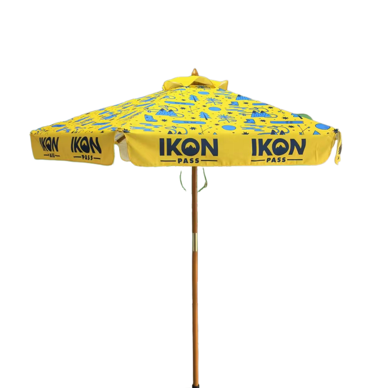 Commercial Printing Logo - 7',7.5',9',Outdoor Promotional Commercial Wooden Printed Branded