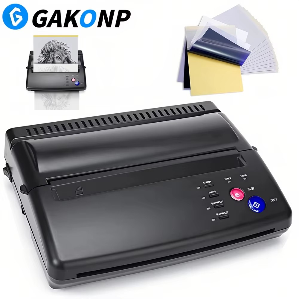 Commercial Photo Printer - Tattoo Transfer Machine Stencils Portable Tattoo