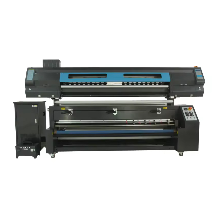 Large Format Sublimation Printer - Manufacturer High Speed Industrial Printhead 1.8m