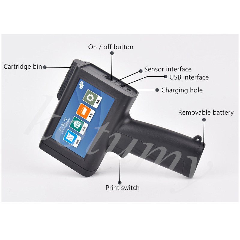 12.7mm Handheld Small Inkjet P - Commercial Printing Logo recensie en prijs