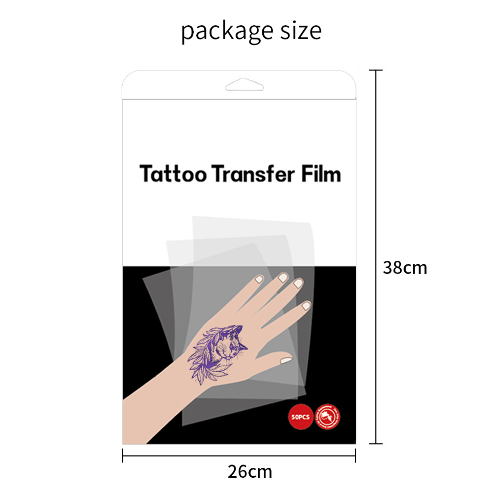 50PCS Transparent Tattoo Trans - Foil Transfer Machine recensie en prijs