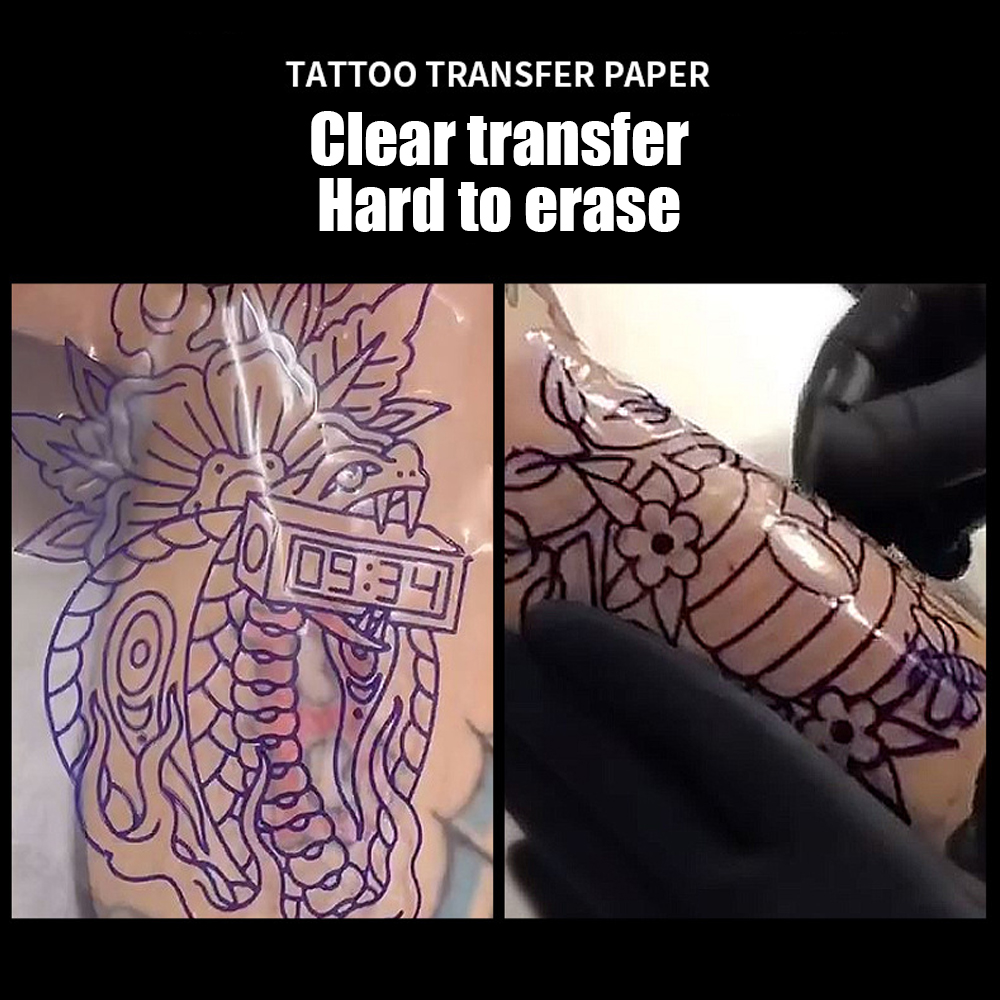 50PCS Transparent Tattoo Trans - Foil Transfer Machine recensie en prijs
