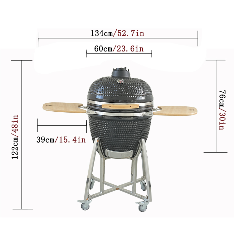 OEM Ceramic Barbecue Grill Cus - Commercial Printing Logo recensie en prijs