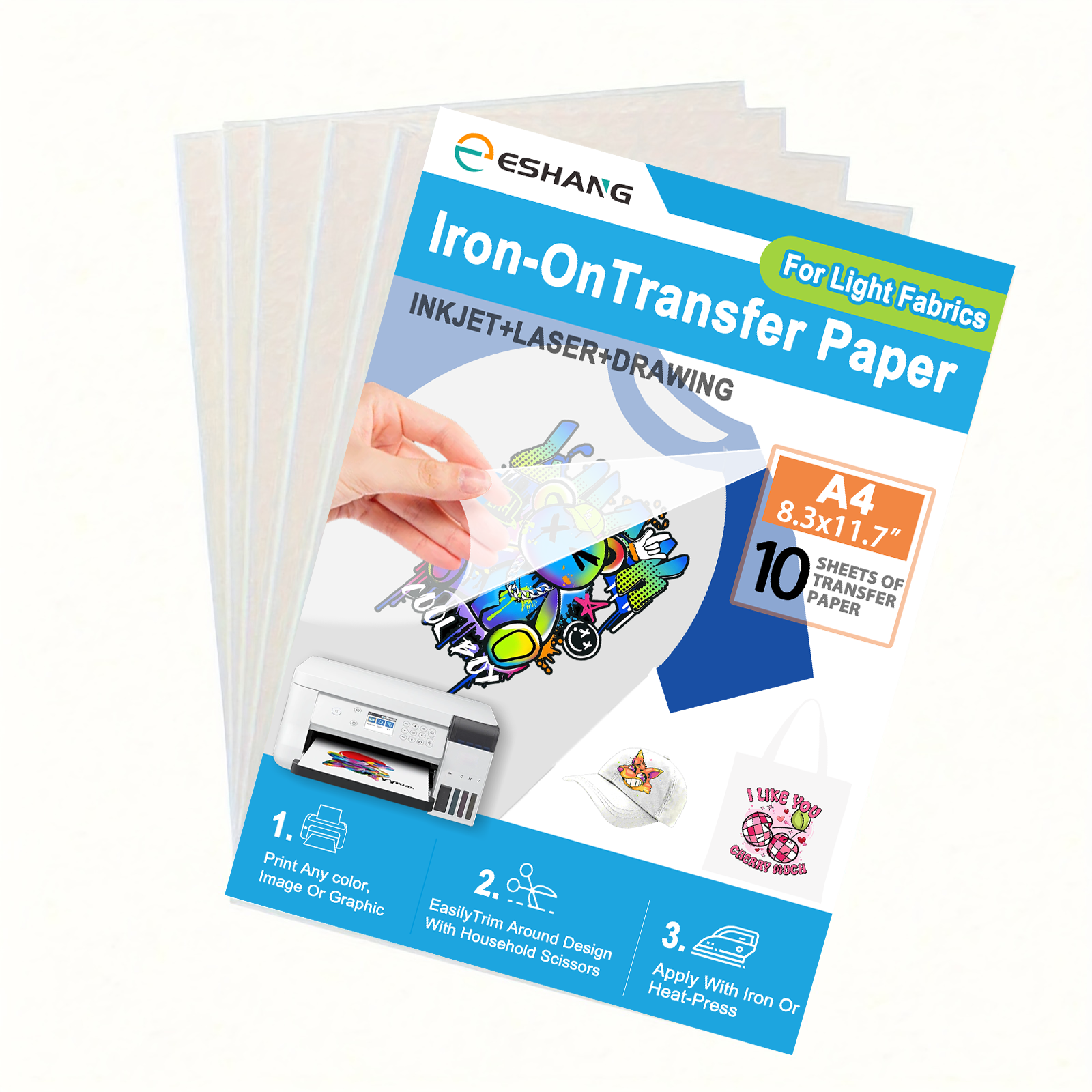 10 sheets of A4 premium heat t - White Toner Transfer Paper recensie en prijs