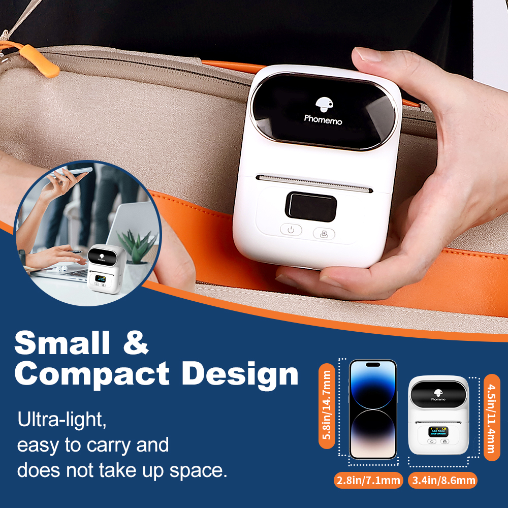 Phomemo Label Printer M110 Lab - Commercial Photo Printer recensie en prijs