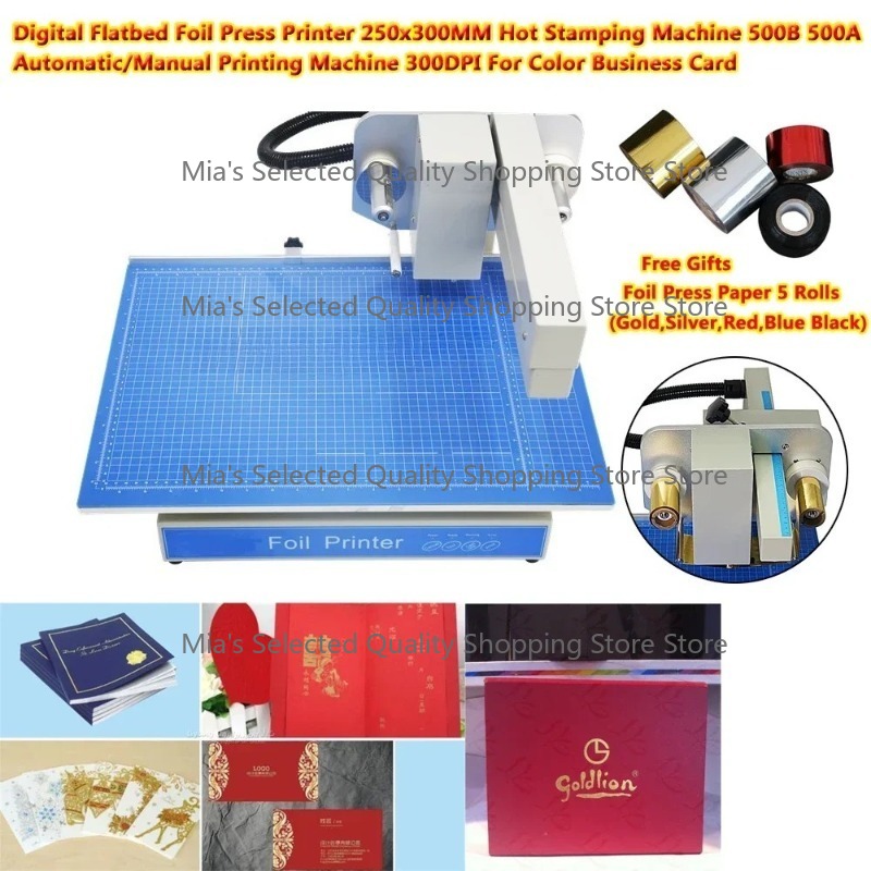 500B 500A Automatic/Manual Hea - Foil Transfer Machine recensie en prijs