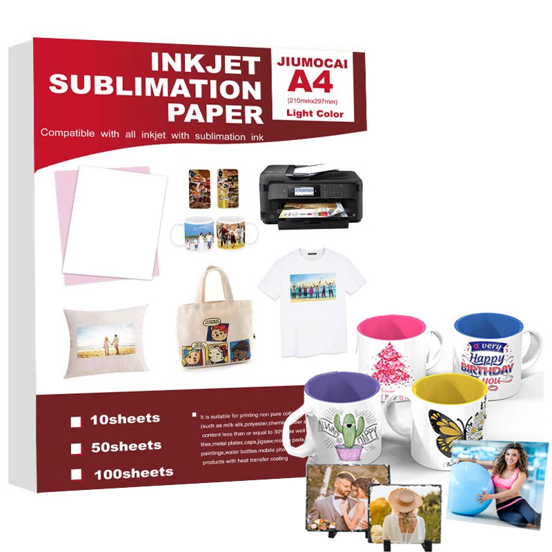 50PCS A4 Sublimation Heat Tran - White Toner Transfer Paper recensie en prijs