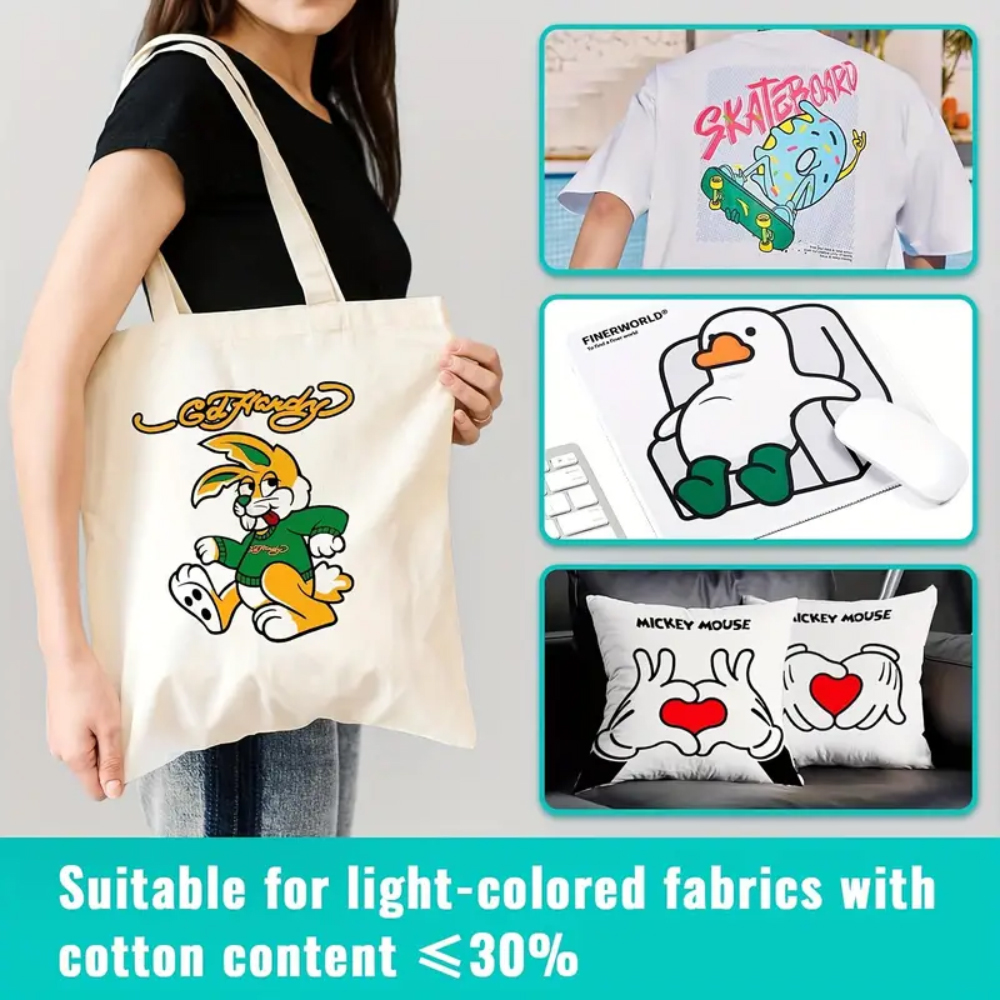50PCS A4 Sublimation Heat Tran - White Toner Transfer Paper recensie en prijs