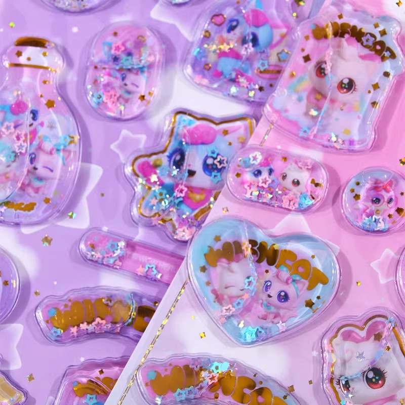1PC Kawaii 3D Puffy Shaker Sti - Foil Transfer Machine recensie en prijs