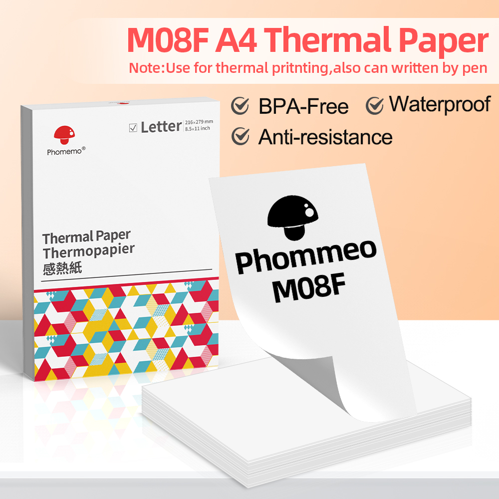 Phomemo A4 Paper Thermal Paper - Commercial Photo Printer recensie en prijs