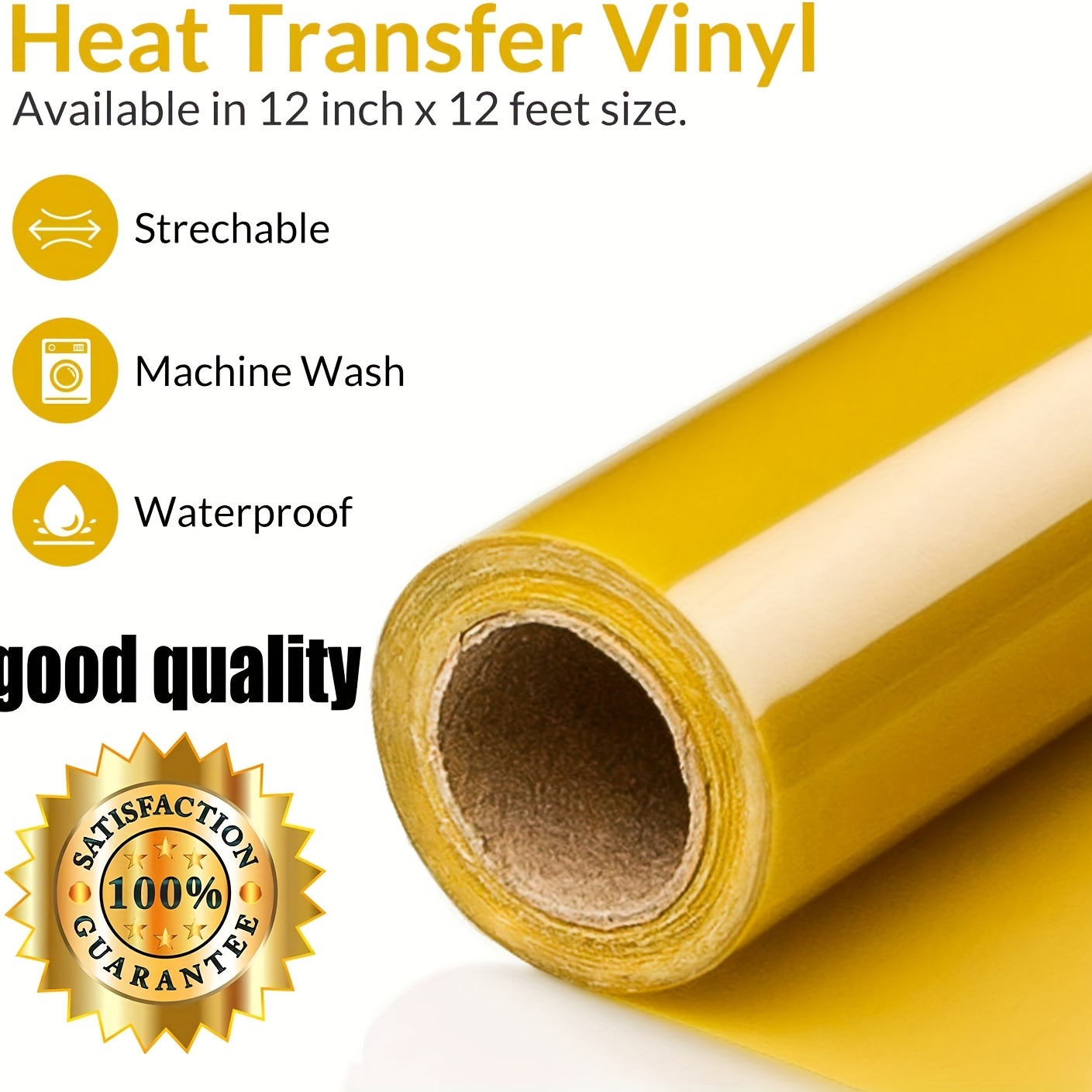 HTV Heat Transfer Vinyl 12Inch - Heat Transfer Vinyl Roll recensie en prijs