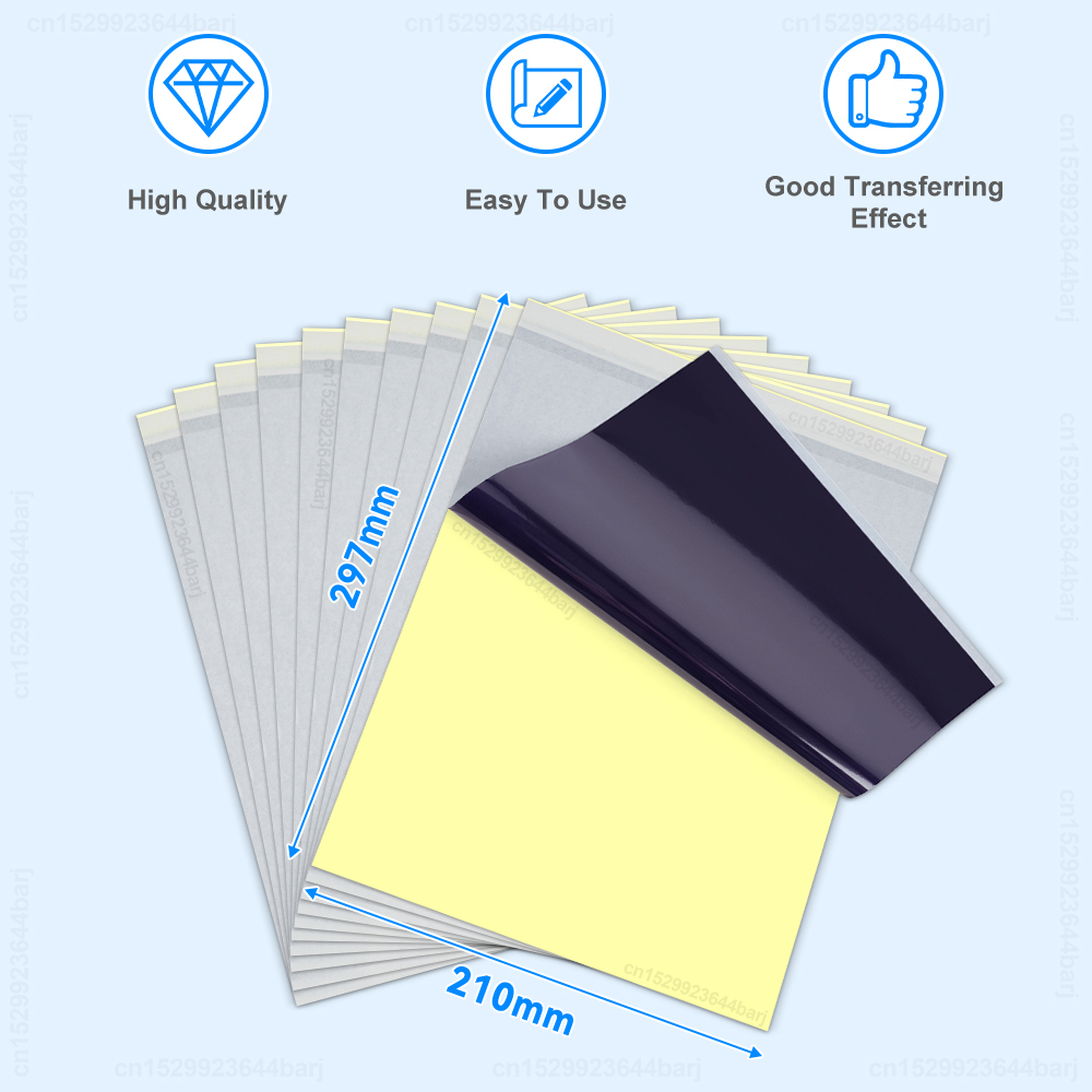 10/20/30/50 Sheets Tattoo Tran - White Toner Transfer Paper recensie en prijs