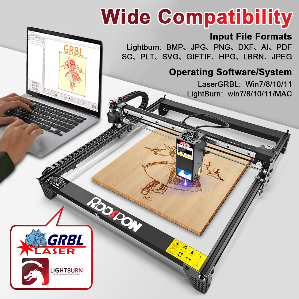 RDDSPON Laser Engraver 12W 22W - Commercial Printing Machine recensie en prijs
