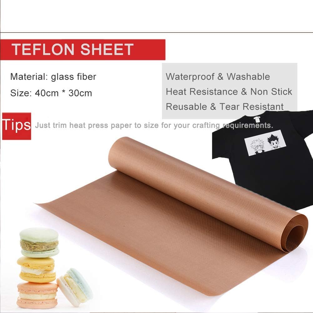 Te-flon Sheet for Heat Press,  - Heat Transfer Vinyl Roll recensie en prijs