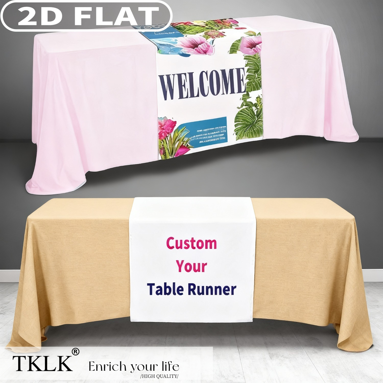 1pc Customizable Polyester Tab - Commercial Printing Logo recensie en prijs