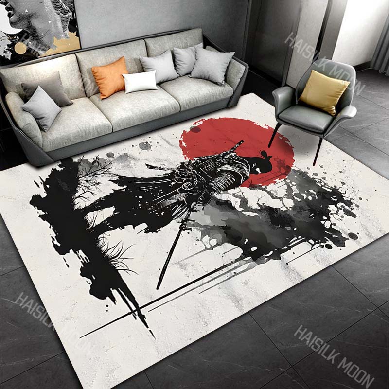 Samurai and red sun ink painti - Commercial Printing Ink recensie en prijs