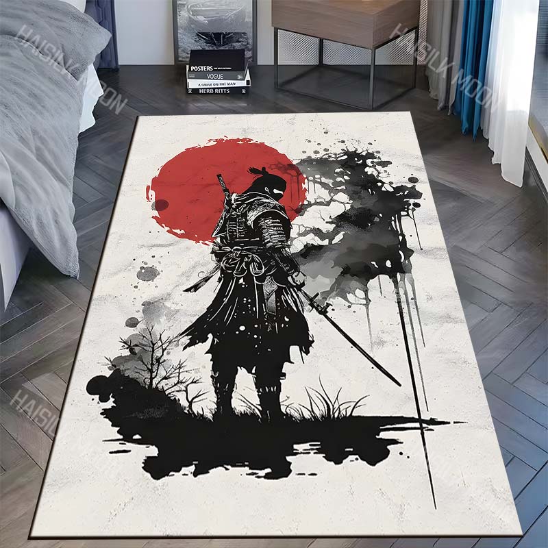 Samurai and red sun ink painti - Commercial Printing Ink recensie en prijs