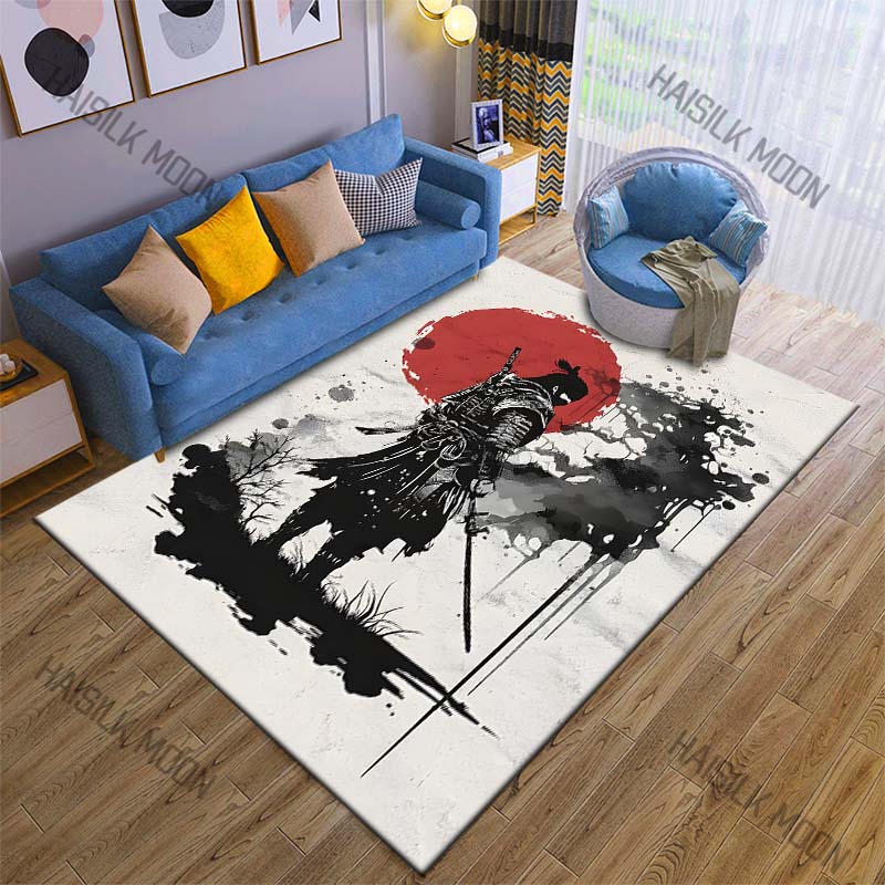 Samurai and red sun ink painti - Commercial Printing Ink recensie en prijs