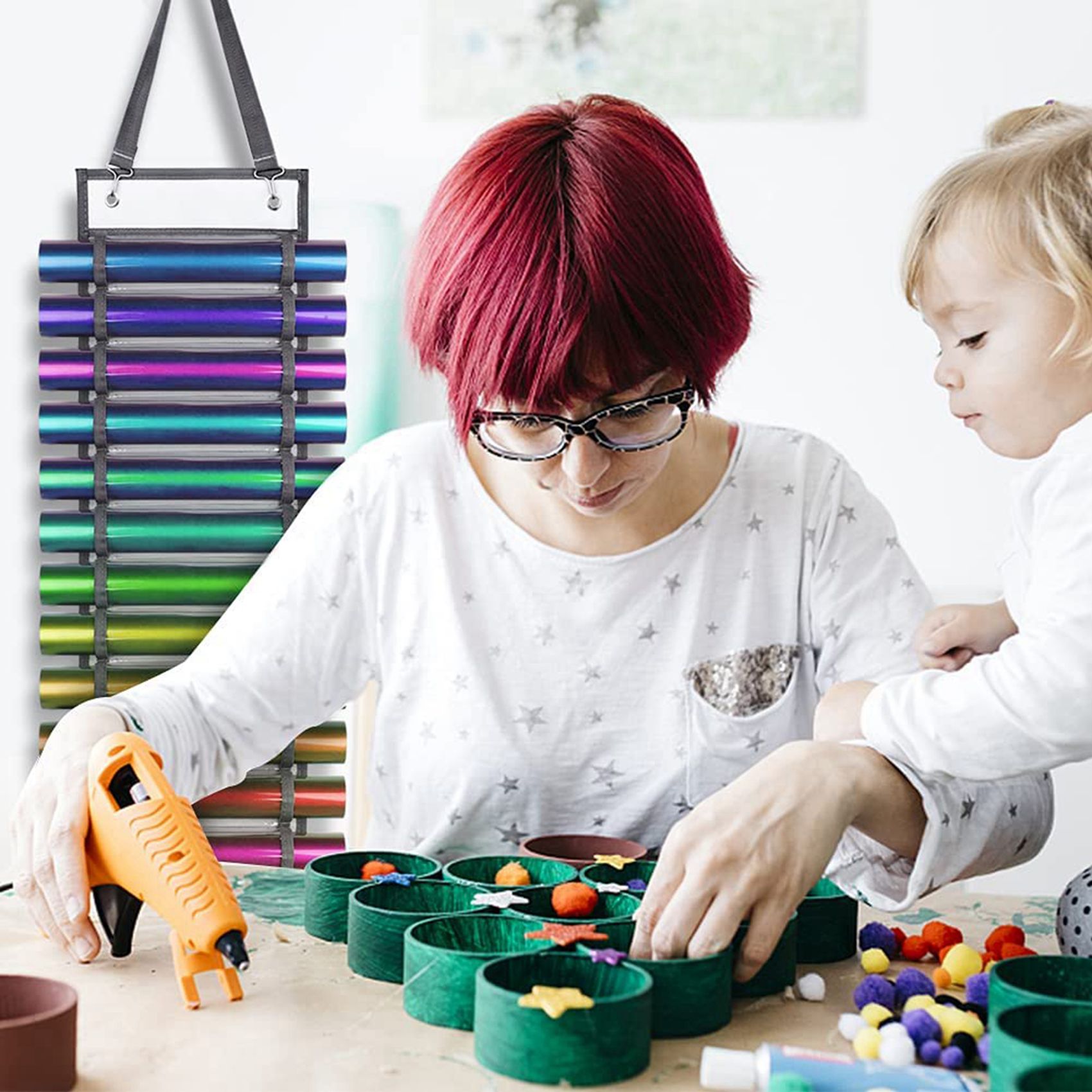 AC23-2X Vinyl Storage Rack, 12 - Heat Transfer Vinyl Roll recensie en prijs
