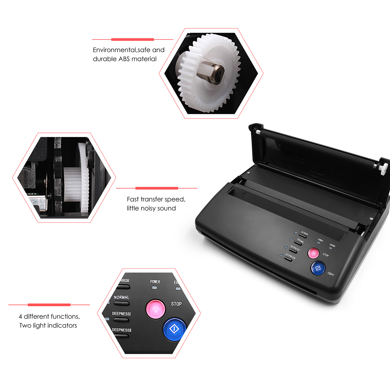 Tattoo Transfer Machine Stenci - Commercial Photo Printer recensie en prijs
