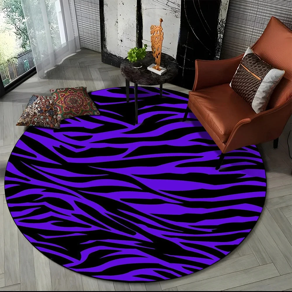 Pink Zebra Stripe Print Round  - Commercial Printing Machine recensie en prijs