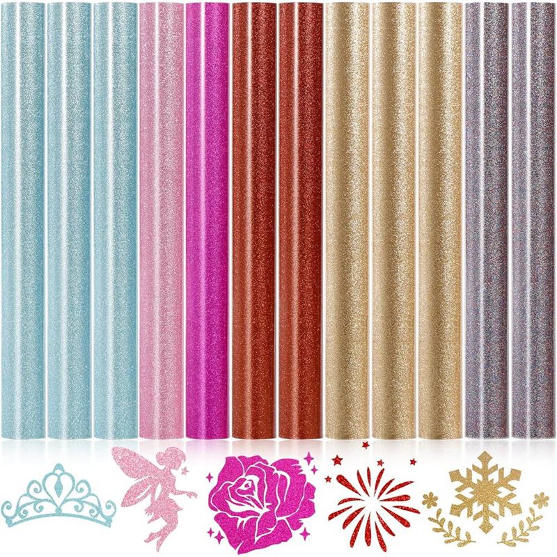 ABBP-Glitter HTV Vinyl Bundle  - Heat Transfer Vinyl Roll recensie en prijs