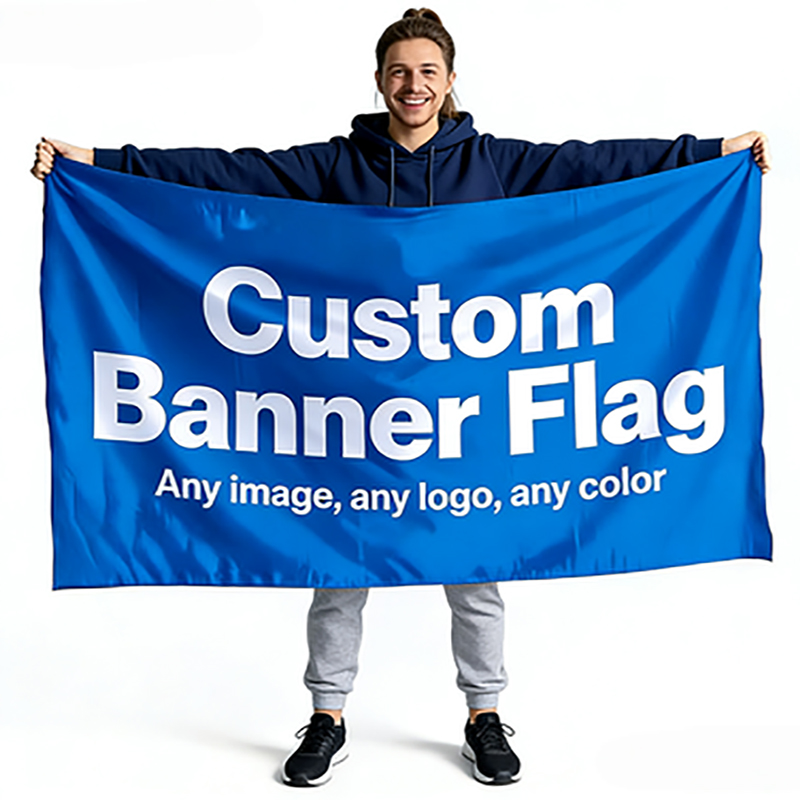 Any Size Custom Banner Flag Lo - Commercial Printing Logo recensie en prijs
