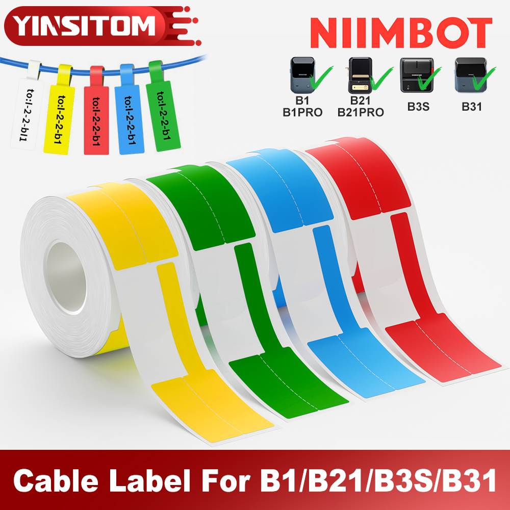 Niimbot Color Cable Label Wate - Heat Transfer Vinyl Roll recensie en prijs