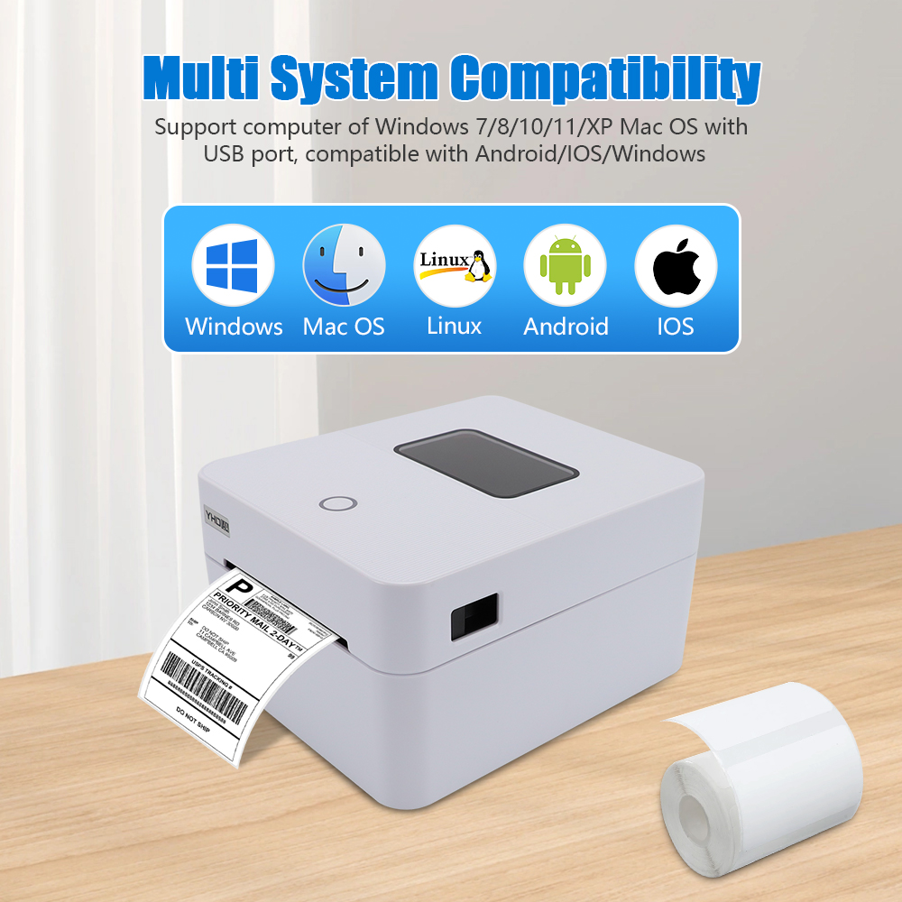 YHDAA 4 Inch Thermal Shipping  - Commercial Printing Options recensie en prijs