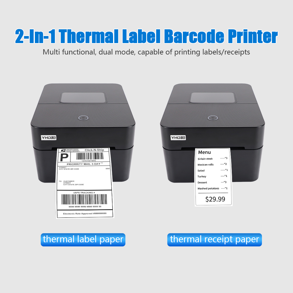 YHDAA 4 Inch Thermal Shipping  - Commercial Printing Options recensie en prijs