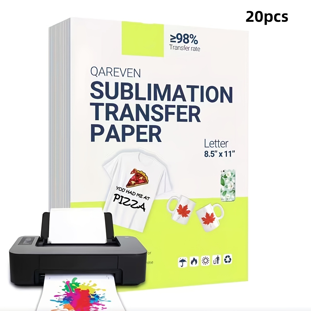 5/10/20/100 Sublimation Transf - White Toner Transfer Paper recensie en prijs