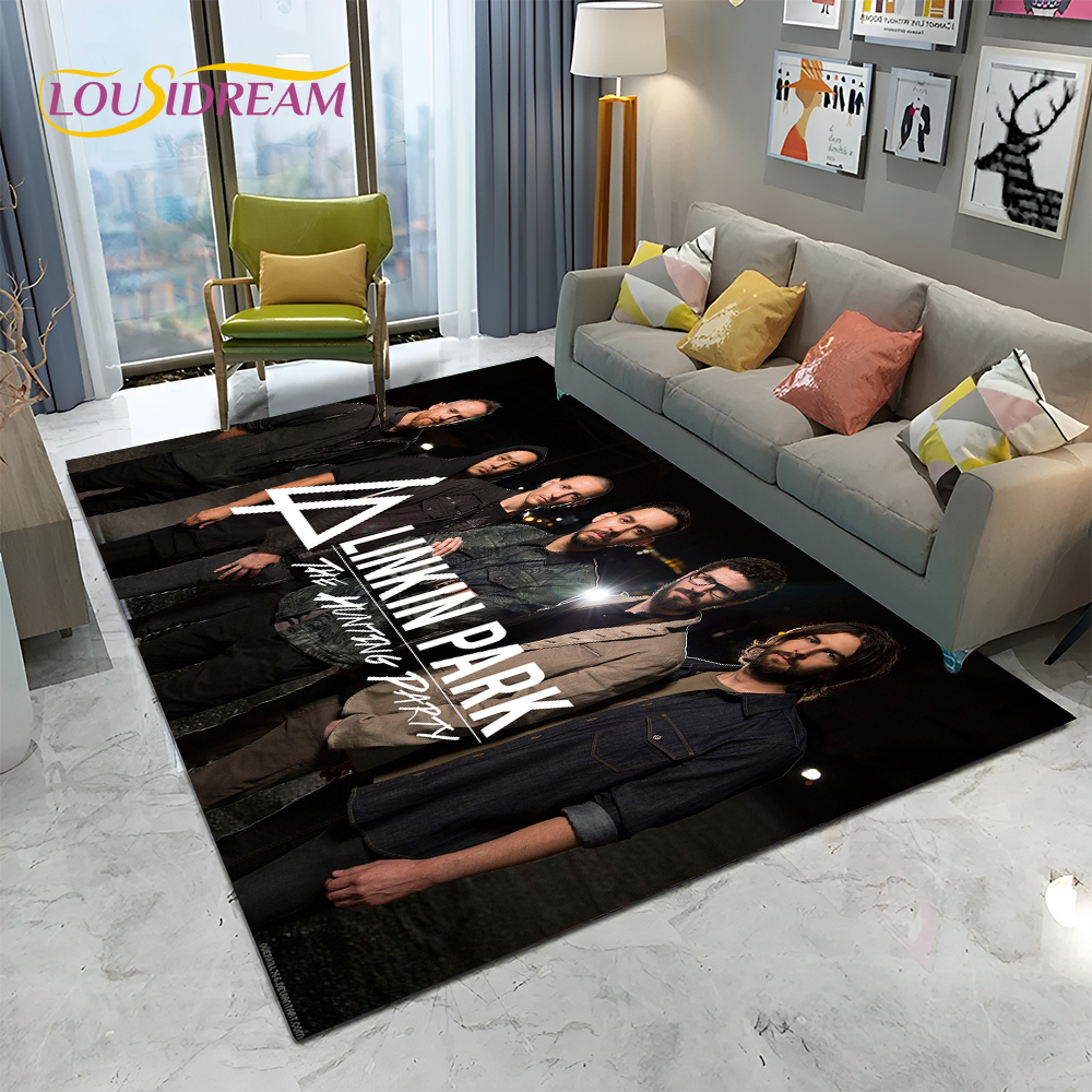 3D Retro Rock Band L-Linkin Pa - Commercial Printing Logo recensie en prijs
