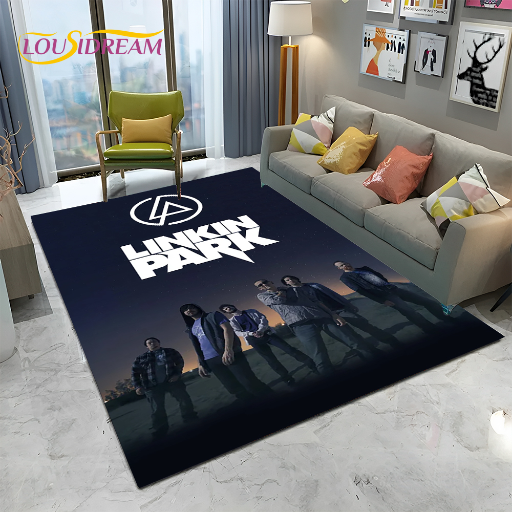 3D Retro Rock Band L-Linkin Pa - Commercial Printing Logo recensie en prijs