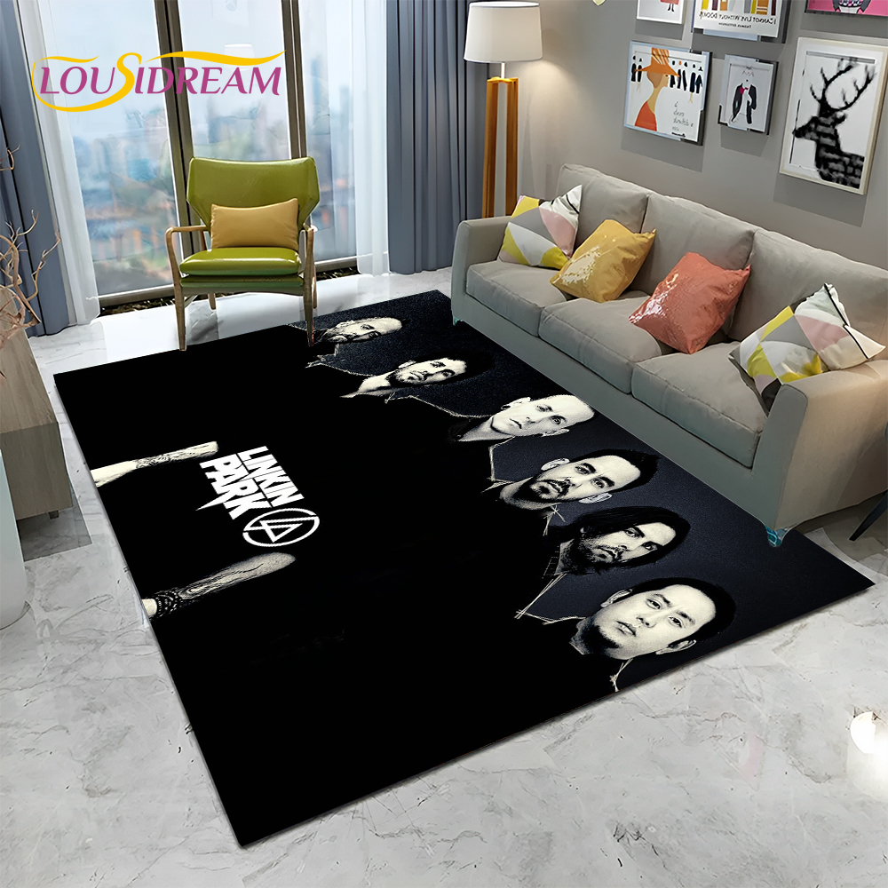 3D Retro Rock Band L-Linkin Pa - Commercial Printing Logo recensie en prijs