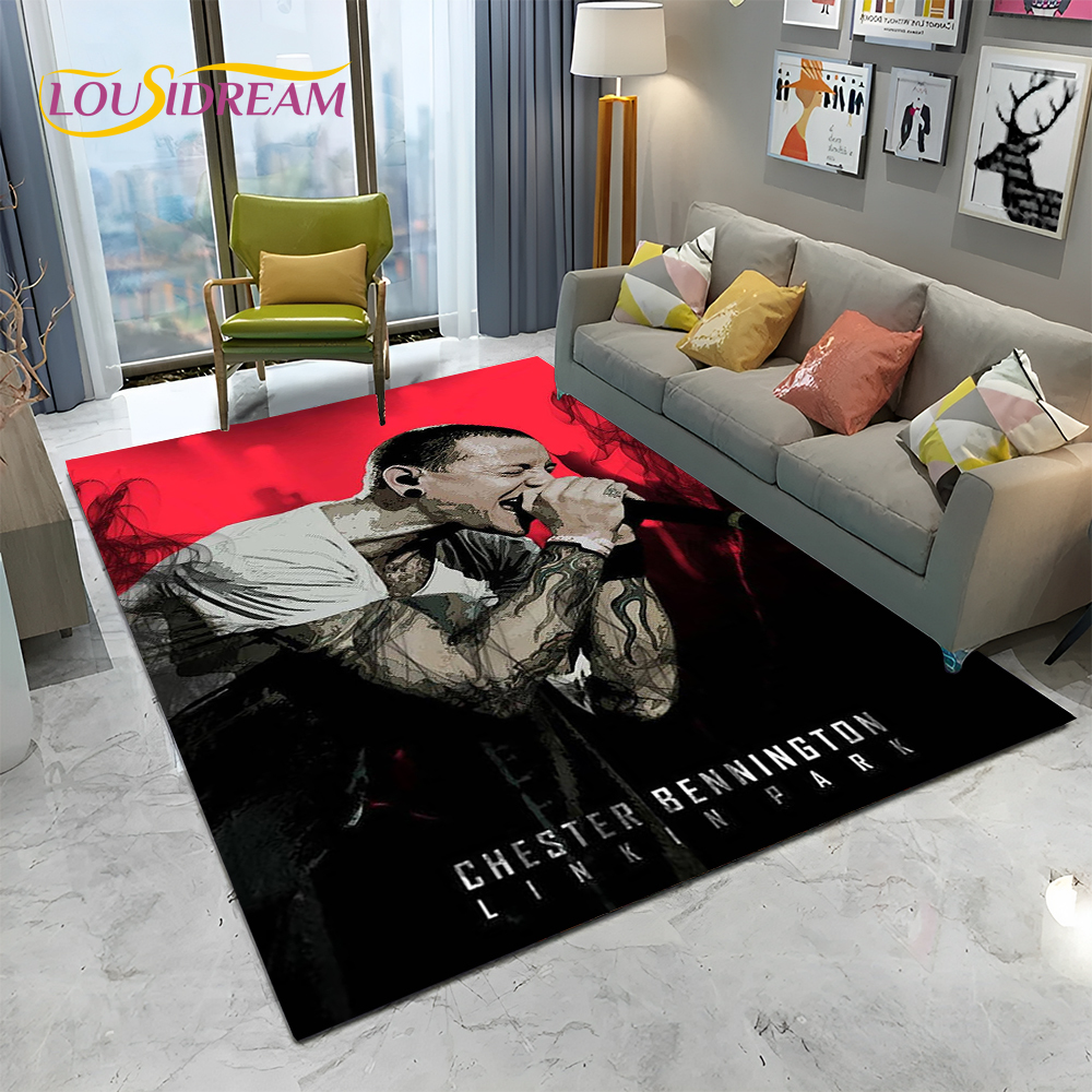 3D Retro Rock Band L-Linkin Pa - Commercial Printing Logo recensie en prijs
