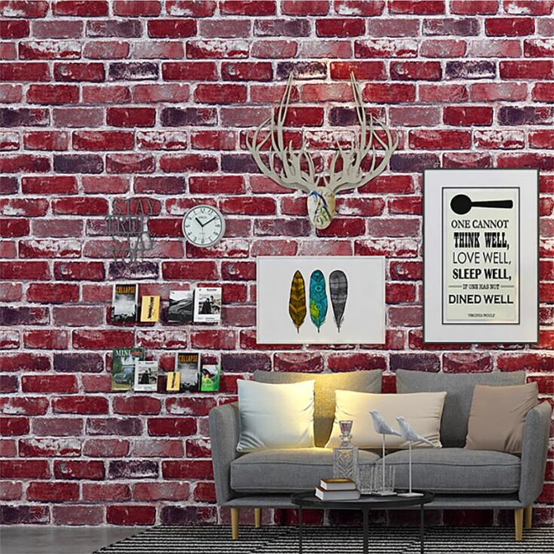 Vintage Red Brick Wallpaper Se - Commercial Printing Ink recensie en prijs