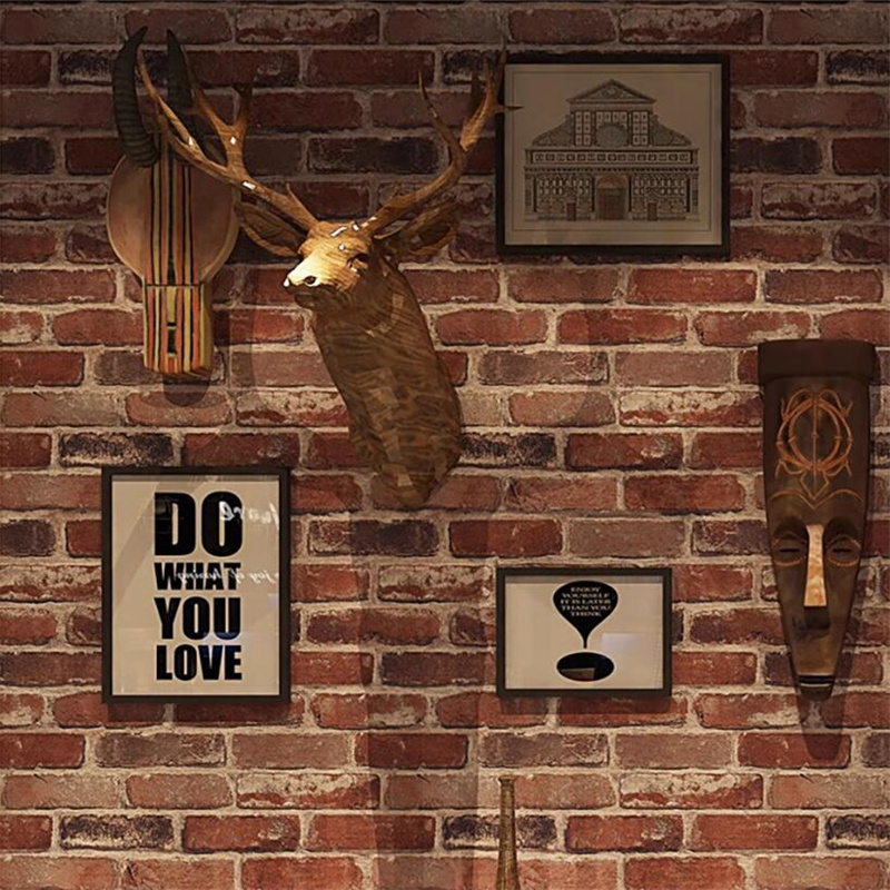 Vintage Red Brick Wallpaper Se - Commercial Printing Ink recensie en prijs