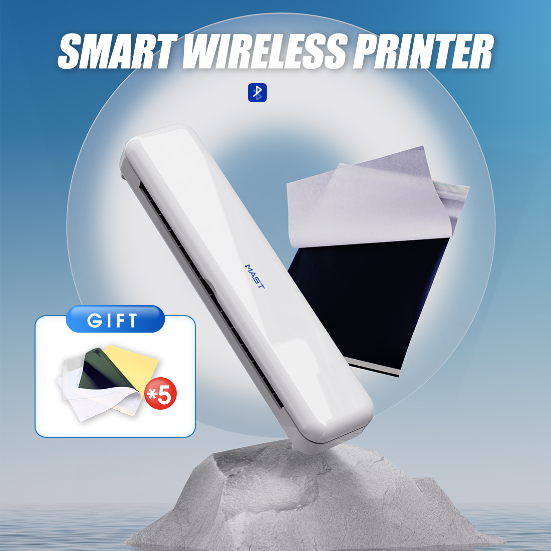 Mast Wireless Thermal Tattoo S - White Toner Transfer Paper recensie en prijs