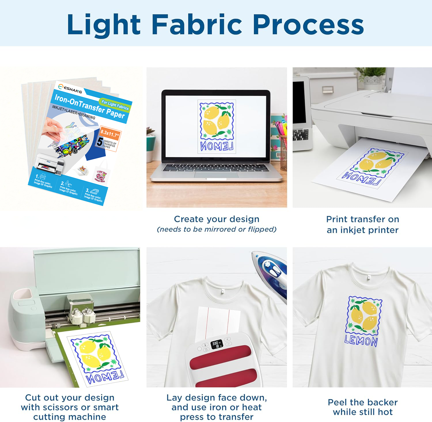 5 sheets of A4 premium heat tr - Heat Transfer Vinyl Roll recensie en prijs
