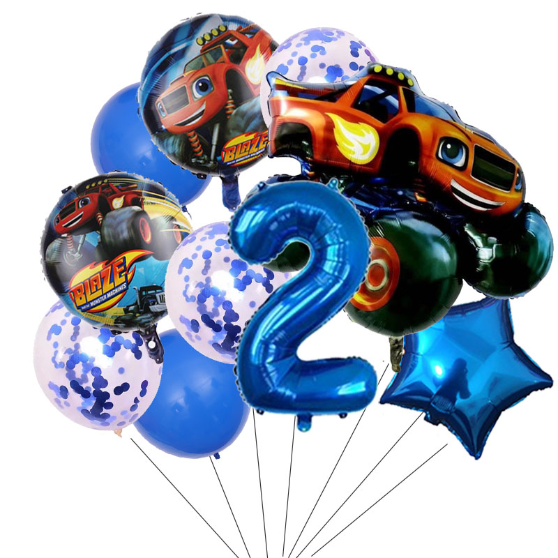 Large Blaze Car Monster Balloo - Foil Transfer Machine recensie en prijs