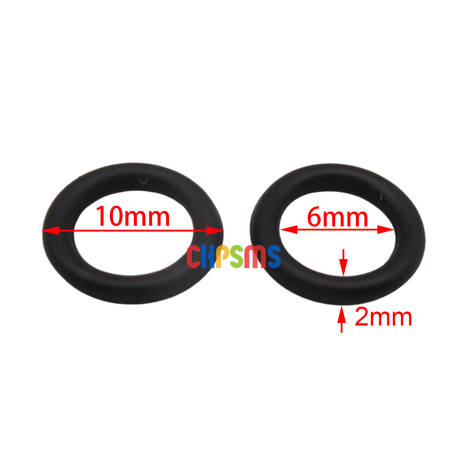 100PCS O-RING 10*2*6MM FOR BAR - Embroidery Digitizing Software recensie en prijs