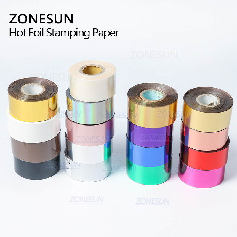 ZONESUN 3/4/5cm Gold Silver Bl - Foil Transfer Machine recensie en prijs