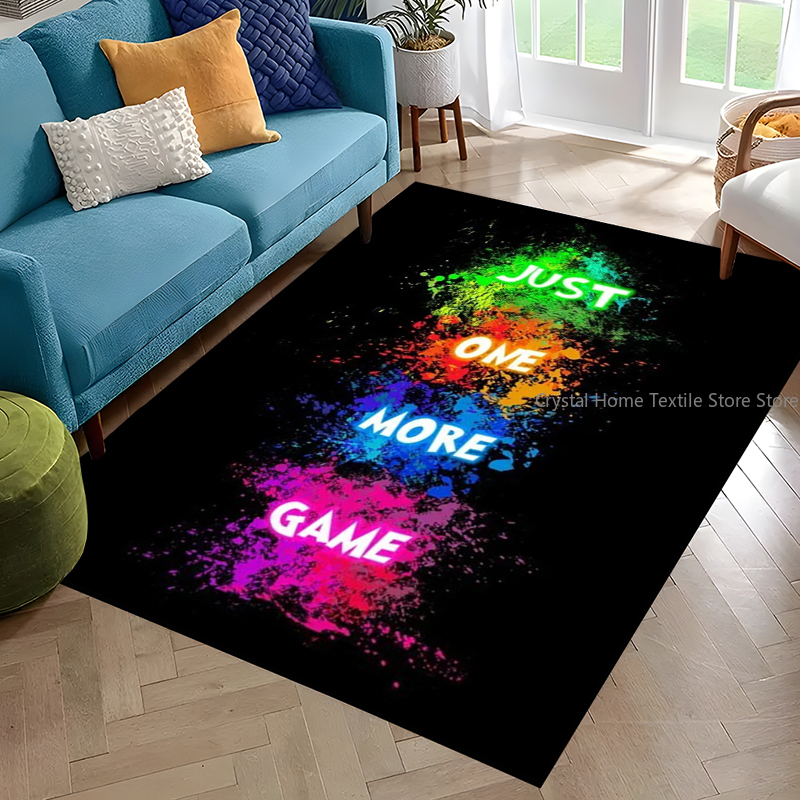 Gaming Neon Game Printed Rugs  - Commercial Printing Format recensie en prijs