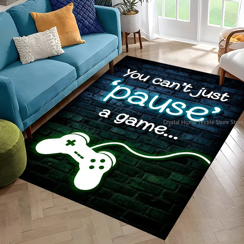 Gaming Neon Game Printed Rugs  - Commercial Printing Format recensie en prijs