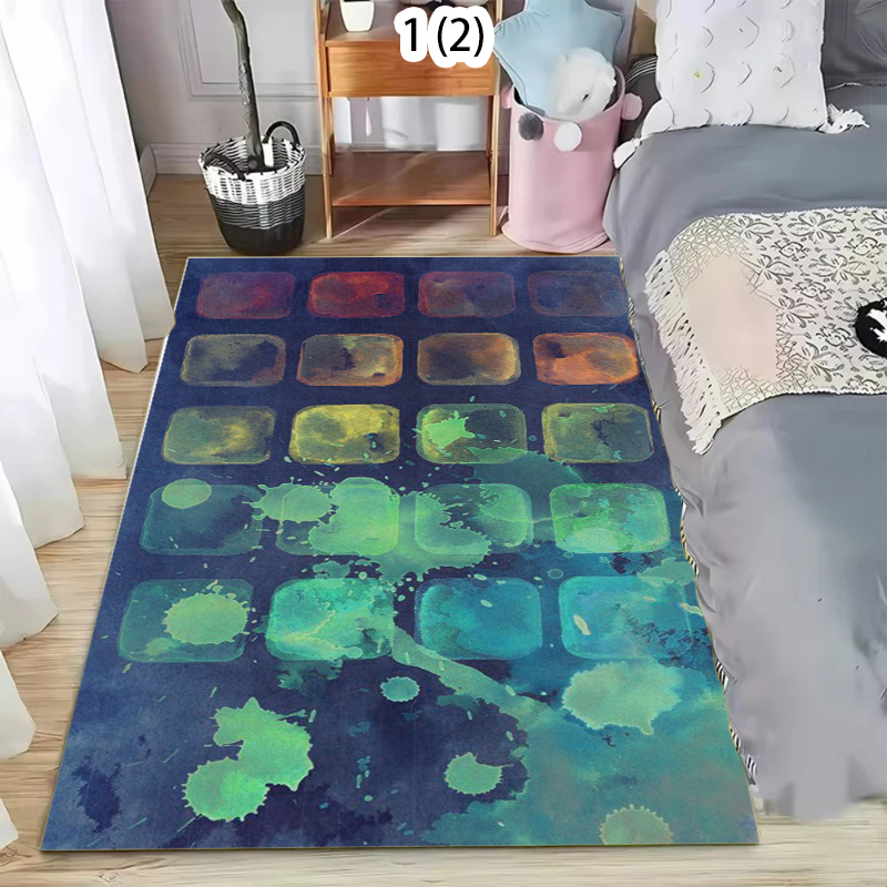Gradient Watercolor Area Rug A - Commercial Printing Ink recensie en prijs