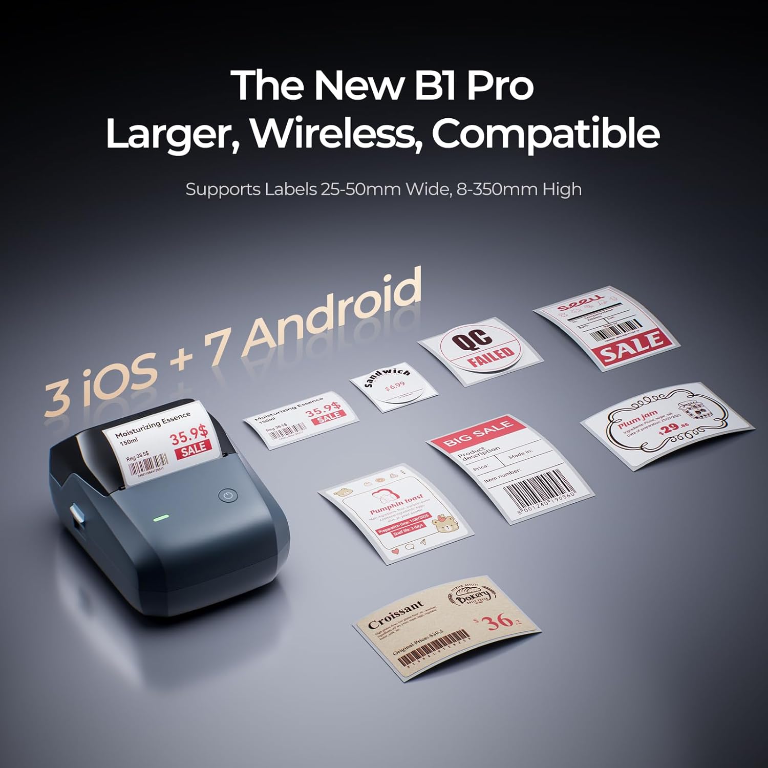 300DPI HD NIIMBOT B1Pro Mini L - Commercial Photo Printer recensie en prijs